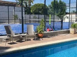 Villa Padel - Heated pool and private paddle court