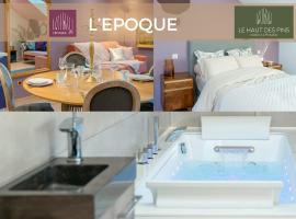 Baignoire Balnéo romantic experience - L'époque, hotel in Pontarlier