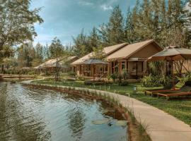 Twinpalms Tented Camp Phuket, luxusní stan v destinaci pláž