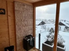 Ferienwohnungen Alpenblick mit Garten -Panoramasauna-