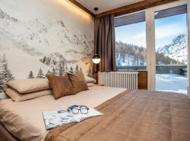 WHISPERING PINES LODGE Mountain view apartment with ski-in access, brunarica v mestu Breuil-Cervinia
