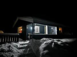 H&oslash;stkos og ro p&aring; Budor, 4 roms hytte med peis og wifi，Nordset的滑雪度假村