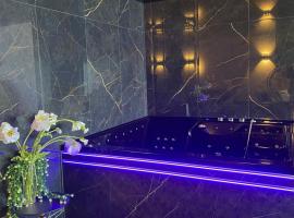 La Ronde des Bois - Romance et Bien Être - Jacuzzi privatif-piscine-patio, spa hotel in Mellecey