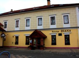 Penzion Diana, hótel í Nový Jáchymov