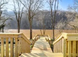 Steps to White River Mountain View Home with Deck!