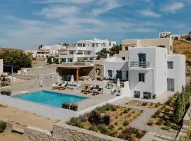 Serenity Sunset Villa, Glinado Naxos, by NaxosVibe