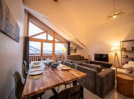 Moderne T4 à Valmorel, 7 pers., 3 ch., parking, casier à ski, linge inclus - FR-1-291-1020