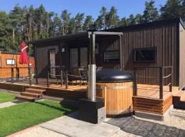 Mobilheim am Murner See - privater Badezuber & Grill
