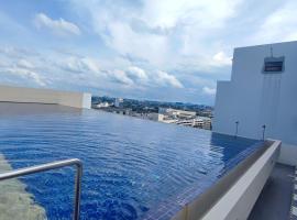 Kuching Podium Apartment Near Aeon Mall 3rd Mile, haustierfreundliches Hotel in Kuching