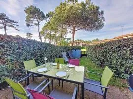 S-Plage 02-Soustons Joli petit appartement avec jardin et piscine pour 4 personnes