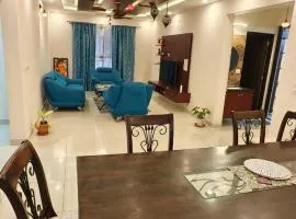 Spacious 3 BHK on high flr with Sunset , Lake View