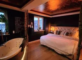 Luxury Loft with Rooftop & Jacuzzi in City Center