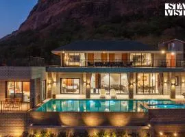 StayVista's Esperanza - Mountain-Side Retreat with Infinity Pool, Jacuzzi, Gazebo & Indoor-Outdoor Activities