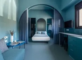 Valencia Malvarrosa beach point blue