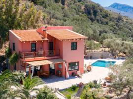 Villa, Südkreta, Plakias, Pool, bis 7 Personen, hotel v destinaci Mírthios