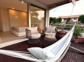 JARDIN TERRASSE EDEN SAINT TROPEZ - Parking Pool AC 4P