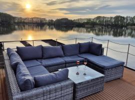 Wasserbungalow Merlin, barca a Lehnin