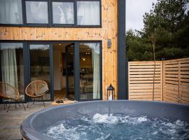 Stodoły Pod Gajem z Balią i Sauną, chalet i Trzebniów