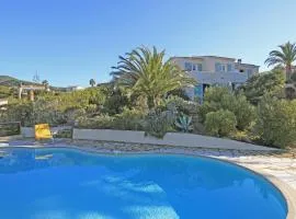 Villa Abbracciu climatisée avec piscine chauffée et vue mer
