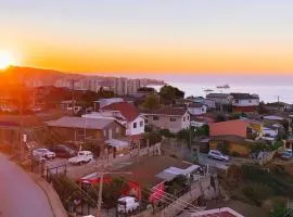 Nuevo y Bello Departamento Cerro Placeres Valparaíso Vista al Mar