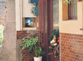 Old wooden window bungalow B&B