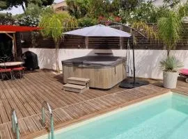 Maison avec SPA et PISCINE 2 chambres