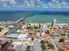 Apartamento completo com vista sensacinal na praia de Fortaleza