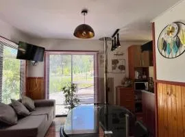 Cabaña estilo mediterránea