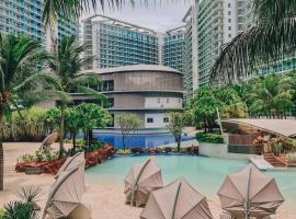 Metro Manila Cityscape Charm at Azure Urban Resort Paranaque near NAIA Airport、マニラのホテル