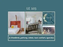 Le 103 avec parking privé