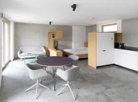 Design-Apartment 2025 mit Balkon und City View 250m zum Marktplatz KfW55