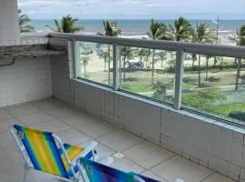 Apartamento praia grande frente do mar