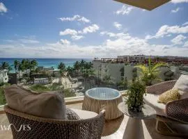PH con Rooftop, Jacuzzi y Vista al Mar