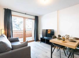 Neuf T2 avec balcon, parking et casier à skis, idéal pour 4 personnes - FR-1-291-1021, hotel v destinaci Valmorel