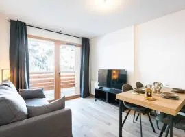 Neuf T2 avec balcon, parking et casier à skis, idéal pour 4 personnes - FR-1-291-1021