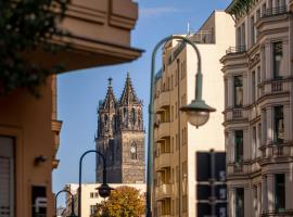 Große Altstadtwohnung im Zentrum mit Balkon - Super Lage, hotel v destinaci Magdeburk