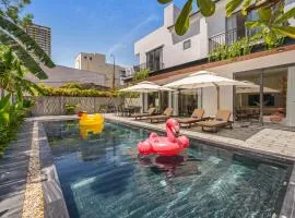 Sense Pool Villa - Luxurious 500m2 Pool Mansion Walk to My Khe Beach