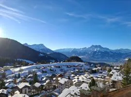 Le Nid d'aigle apt 405 Leysin centre avec tarifs dégressifs et forfait piscine sauna jacuzzi en option