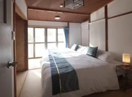 Chitose-岡山倉敷駅アクセス良好-広々古民家-最大7人-無料駐車場-庭付きBBQ-