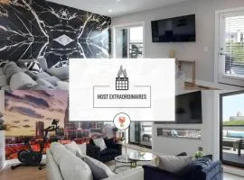 Two Townhomes- Rooftop Lounges- Hot Tub- Game Room