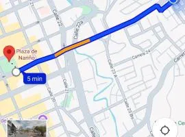 Apartaestudio con dos habitaciones para Carnavales de Pasto