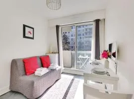 Studio near Bassin de la Villette - 2P balcony