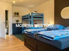Modern Western - Apartment Blue