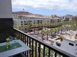 Modern Studio with Sea View in Arona 40 m² with Balcony