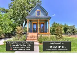 The Shotgun House from Fixer Upper - 800 5-Stars - Steps to Silos, BU, & Downtown