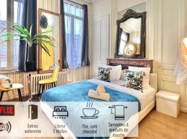 06 - Malibu Style, private room Close to train station,, hotel v destinaci Tourcoing