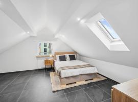 The R Apartment Rheinfall - central free parking, hotell i Neuhausen am Rheinfall