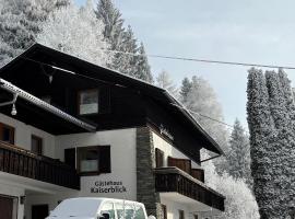 Gästehaus Kaiserblick, отель в городе Бад-Клайнкирххайм