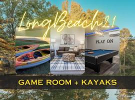 Lakefront Oasis 7 Min to DWNTN with Game Room!, hotel v destinaci Lake Hamilton