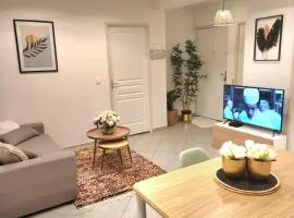 APPARTEMENT 3 pièces avec TERRASSE et JARDIN